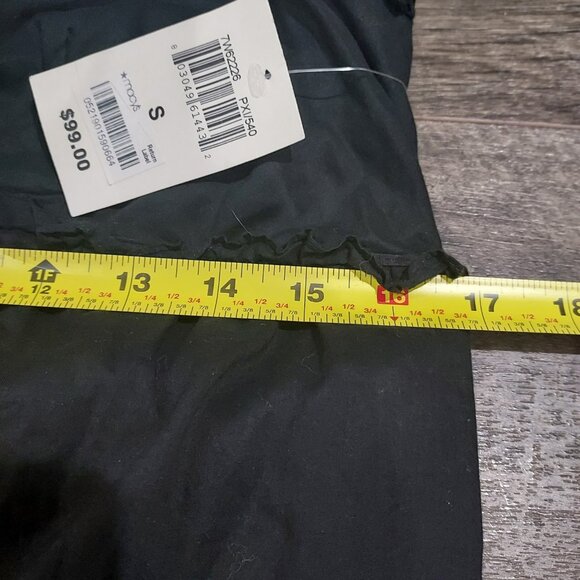 Lucky Brand Peasant Boho Beach Sundress Vneck Ruffled Lined Midi Size L NWT - Picture 3 of 14